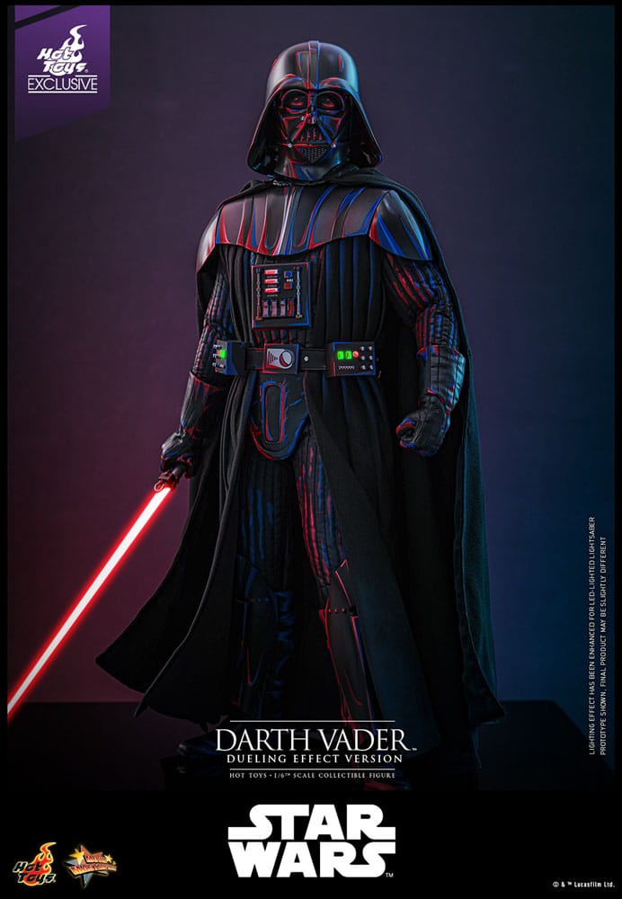 Star Wars Figura Movie Masterpiece 1/6 Darth Vader (Dueling Effect Version) Hot Toys Exclusive 35 cm