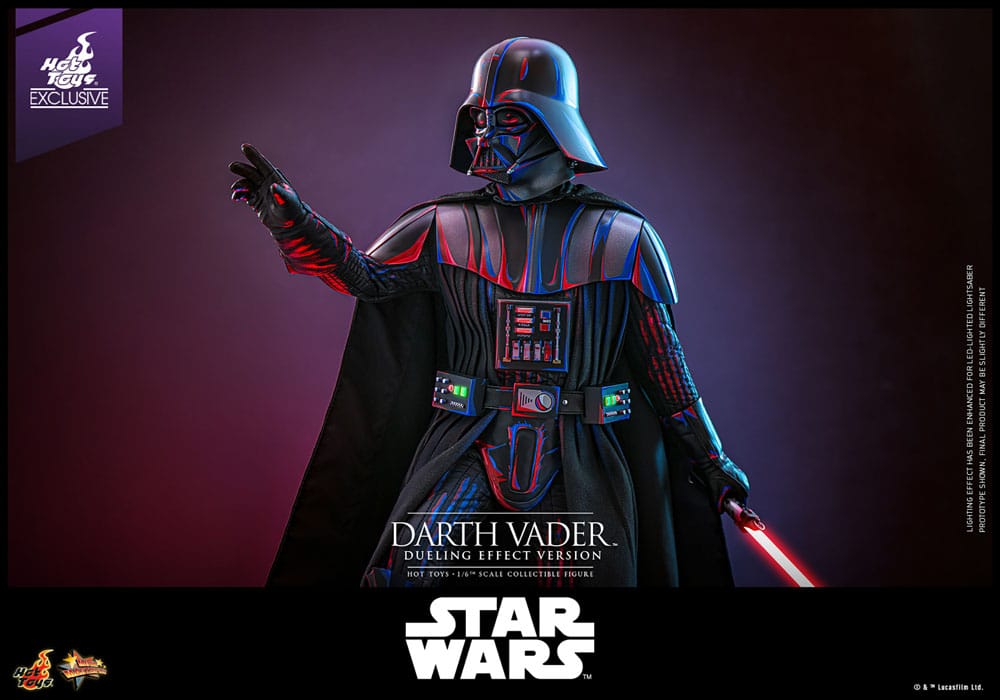Star Wars Figura Movie Masterpiece 1/6 Darth Vader (Dueling Effect Version) Hot Toys Exclusive 35 cm