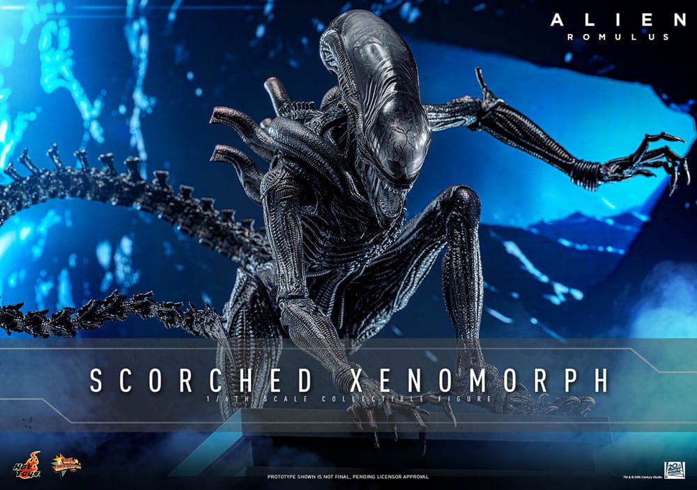 Alien: Romulus Figura Movie Masterpiece 1/6 Scorched Xenomorph 44 cm