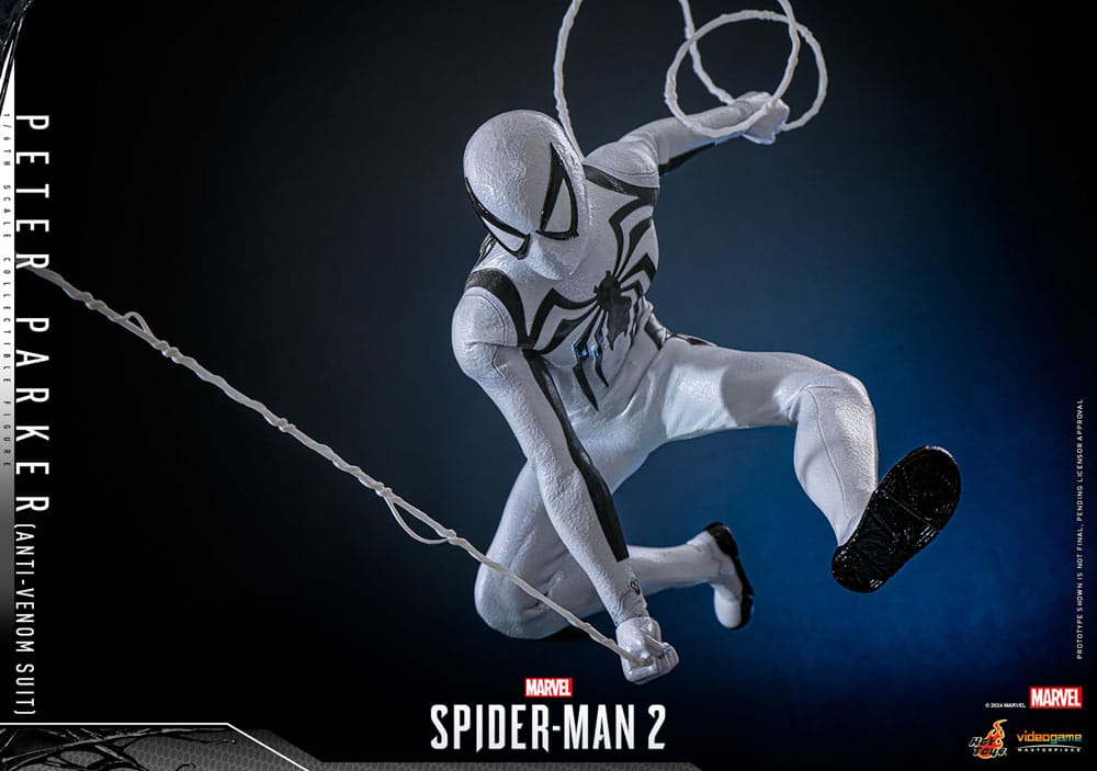 Spider-Man 2 Figura Video Game Masterpiece 1/6 Peter Parker (Anti-Venom Suit) 30 cm