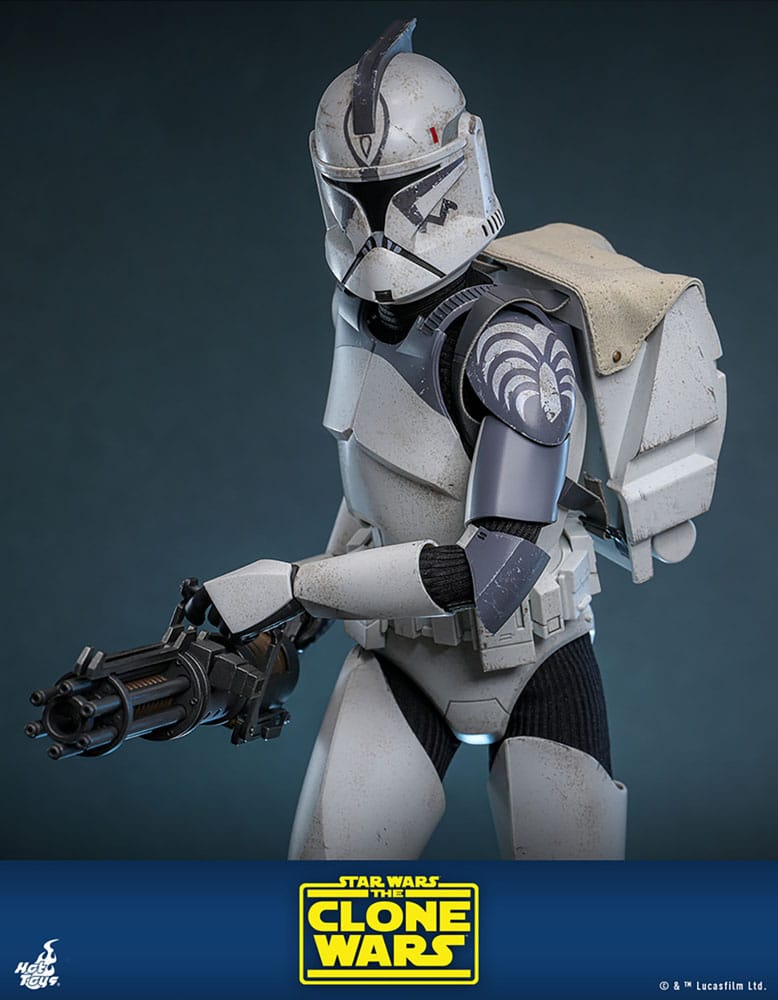 Star Wars The Clone Wars Figura 1/6 104th Battalion Wolfpack Clone Trooper Deluxe Version 30 cm
