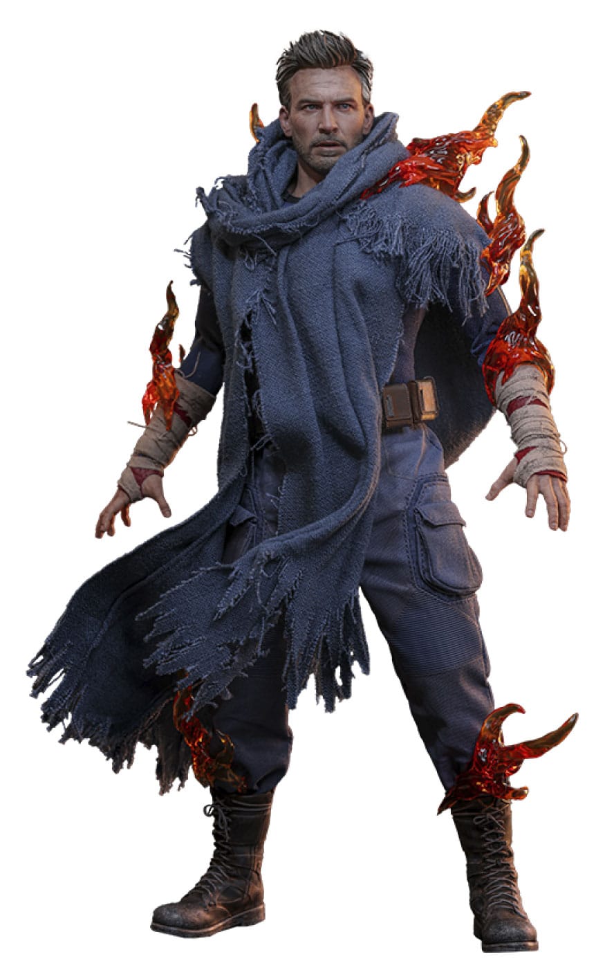 Deadpool & Wolverine Movie Masterpiece Figura 1/6 Human Torch 31 cm - HOT TOYS FIGURA - Vista detallada