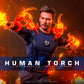 Deadpool & Wolverine Movie Masterpiece Figura 1/6 Human Torch 31 cm