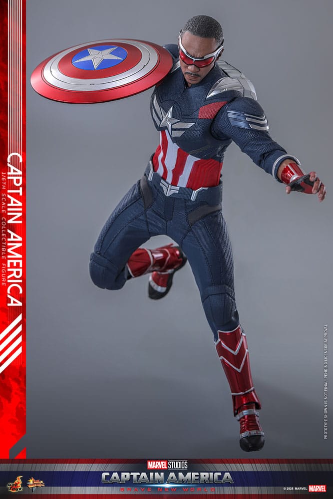 Captain America: Brave New World Movie Masterpiece 1/6 Captain America 30 cm