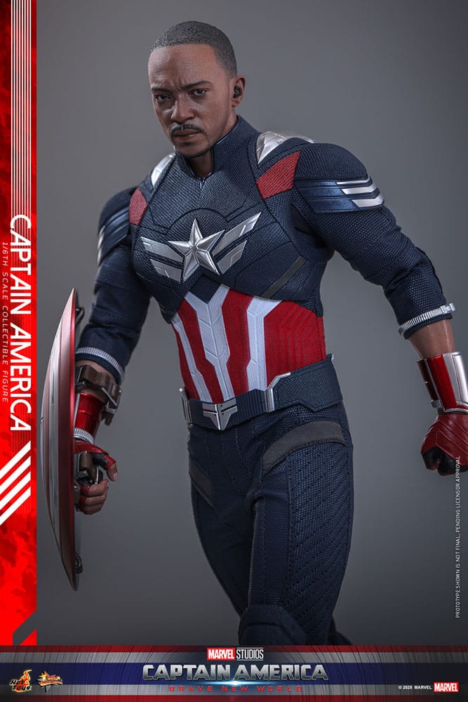 Captain America: Brave New World Movie Masterpiece 1/6 Captain America 30 cm