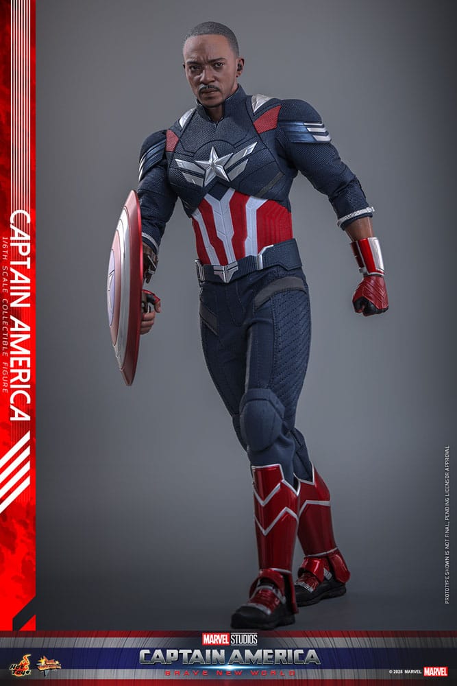 Captain America: Brave New World Movie Masterpiece 1/6 Captain America 30 cm