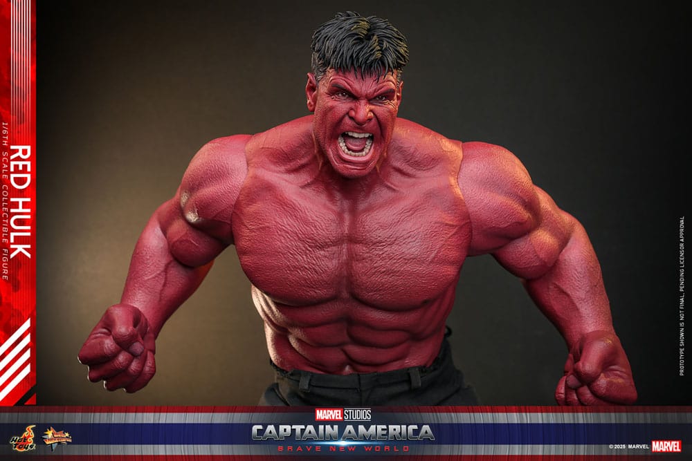 Captain America: Brave New World Figura Movie Masterpiece 1/6 Red Hulk 47 cm