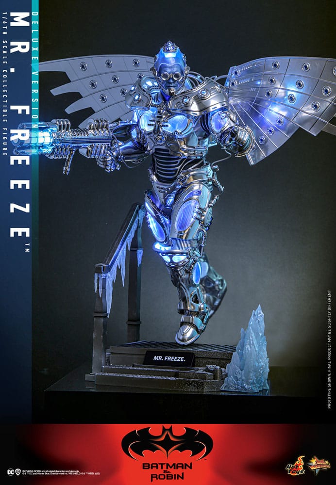Batman y Robin Figura Movie Masterpiece 1/6 Mr. Freeze Deluxe Version 33 cm