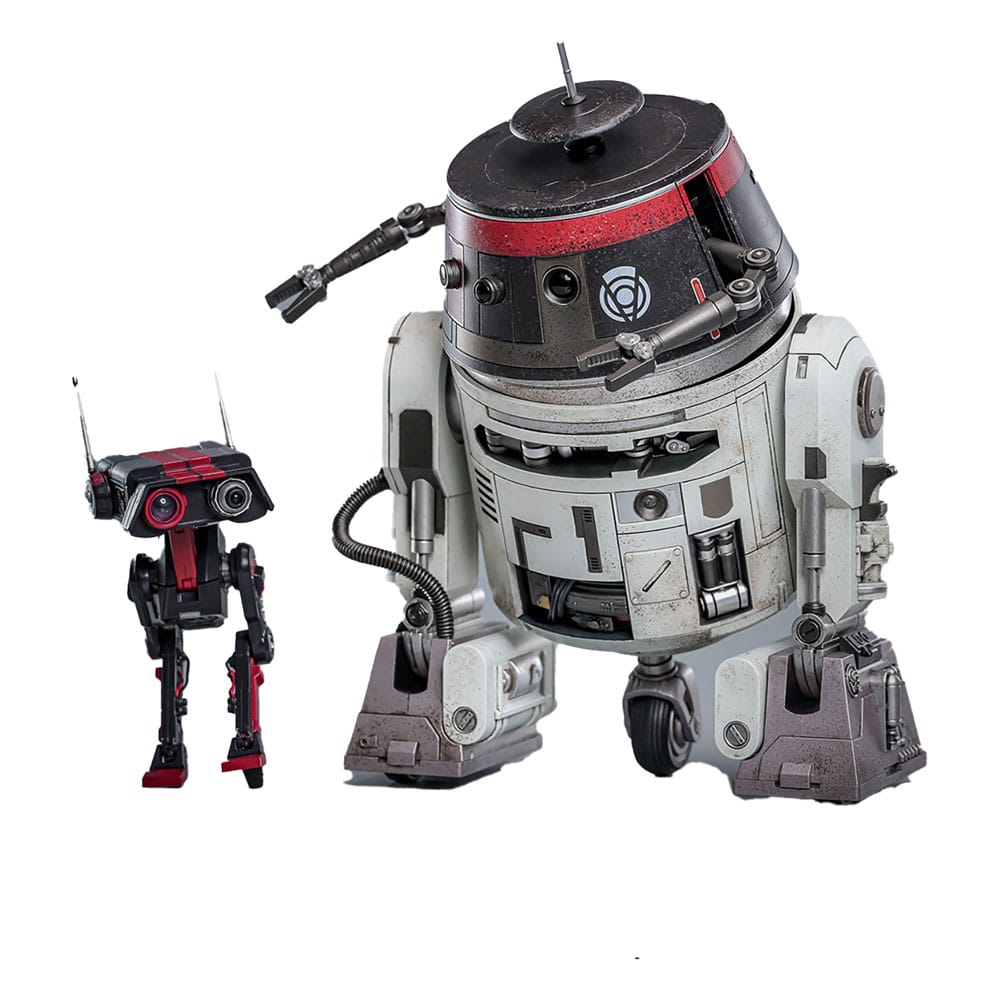 Star Wars Figura Set 1/6 Chopper (C1-10P&trade;) & BD-1&trade; (Imperial Disguise) 18 cm & 8 cm