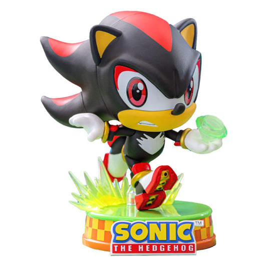 Sonic the Hedgehog Minifigura Cosbaby (S) Shadow 12 cm - HOT TOYS FIGURA - Vista detallada