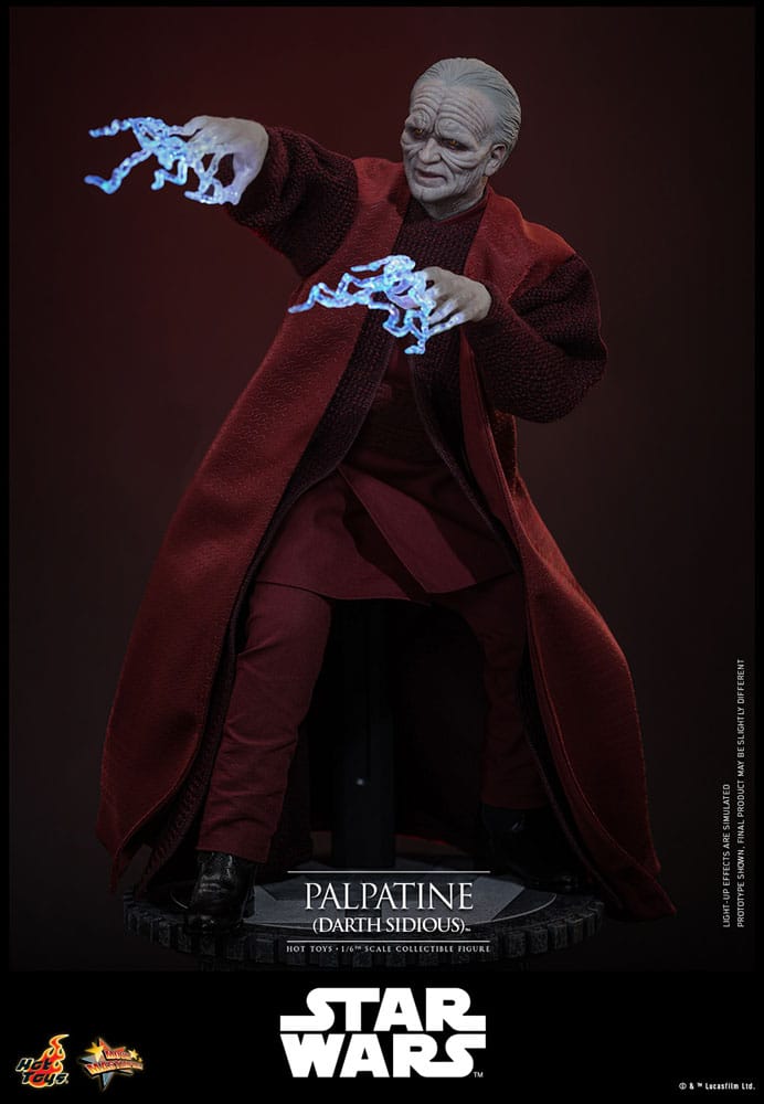 Star Wars: Episodio III - La venganza de los Sith Figura 1/6 Palpatine (Darth Sidious) 29 cm