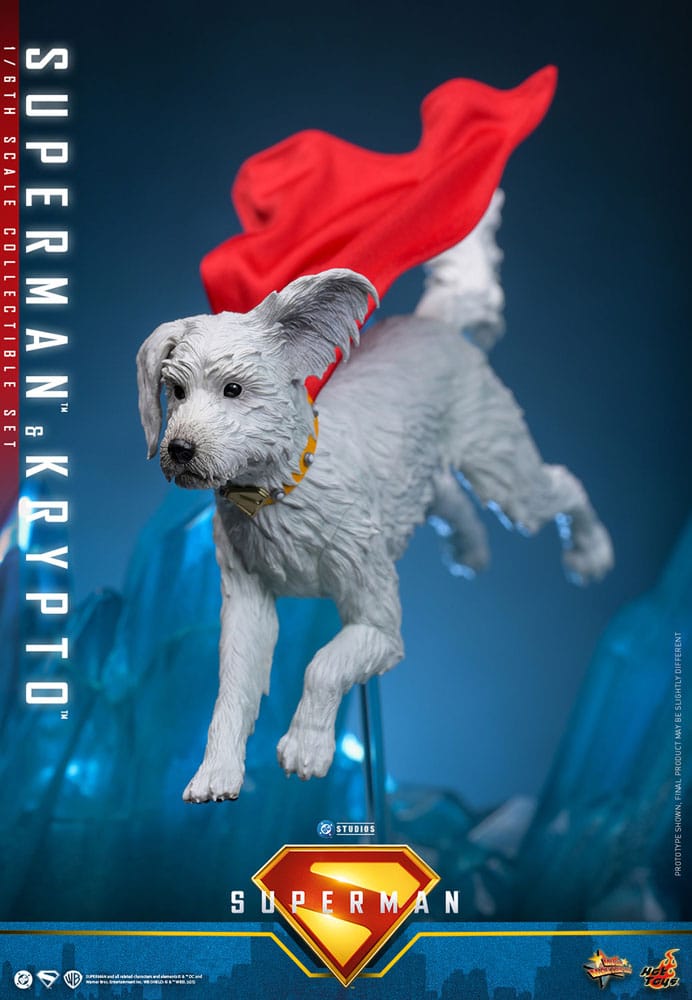 Superman (2025) Figura Movie Masterpiece 1/6 Superman & Krypto 33 cm