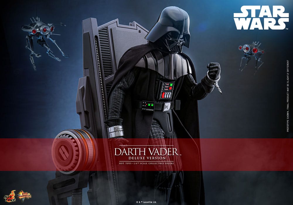 Star Wars: Episodio III - La venganza de los Sith Figura Movie Masterpiece 1/6 Darth Vader (Deluxe Version) 35 cm
