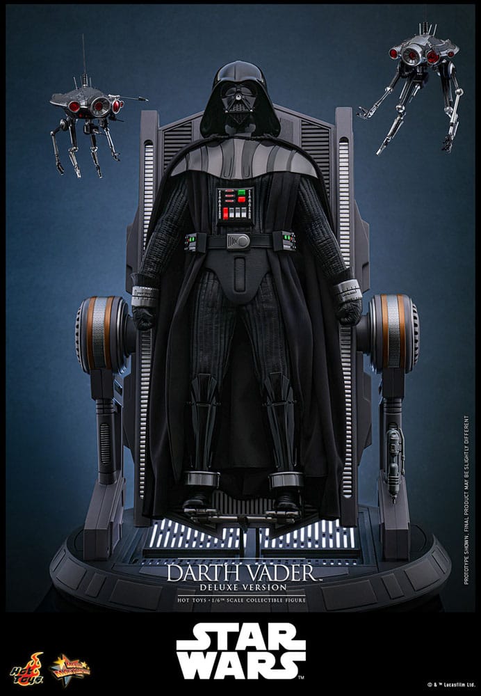 Star Wars: Episodio III - La venganza de los Sith Figura Movie Masterpiece 1/6 Darth Vader (Deluxe Version) 35 cm