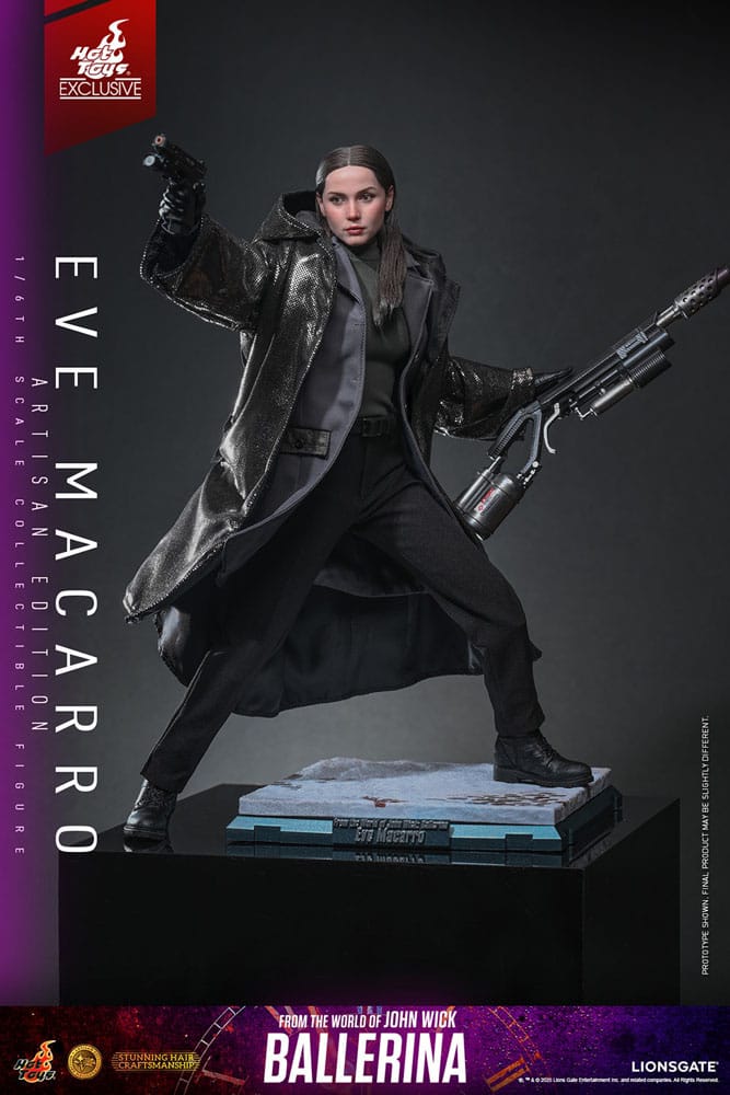 From the World of John Wick: Ballerina Figura 1/6 Eve Macarro (Artisan Editon) Hot Toys Exclusive 28 cm