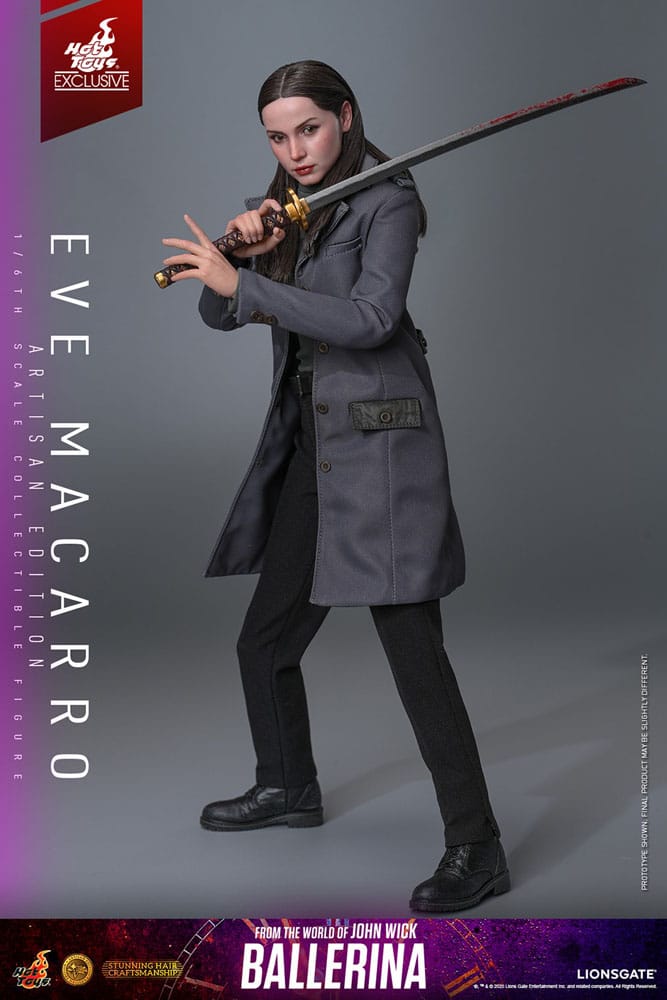 From the World of John Wick: Ballerina Figura 1/6 Eve Macarro (Artisan Editon) Hot Toys Exclusive 28 cm