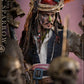 Piratas del Caribe: El cofre del hombre muerto Figura DX 1/6 Pelegostos Chief Jack Sparrow 30 cm