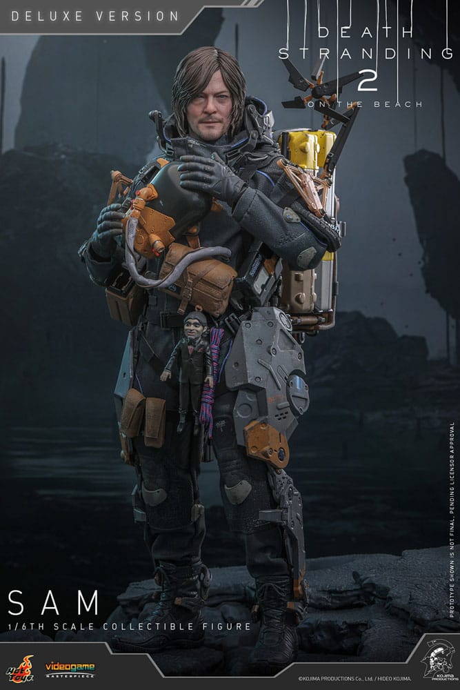 Death Stranding 2: On the Beach Figura Videogame Masterpiece 1/6 Sam (Deluxe Version) 31 cm
