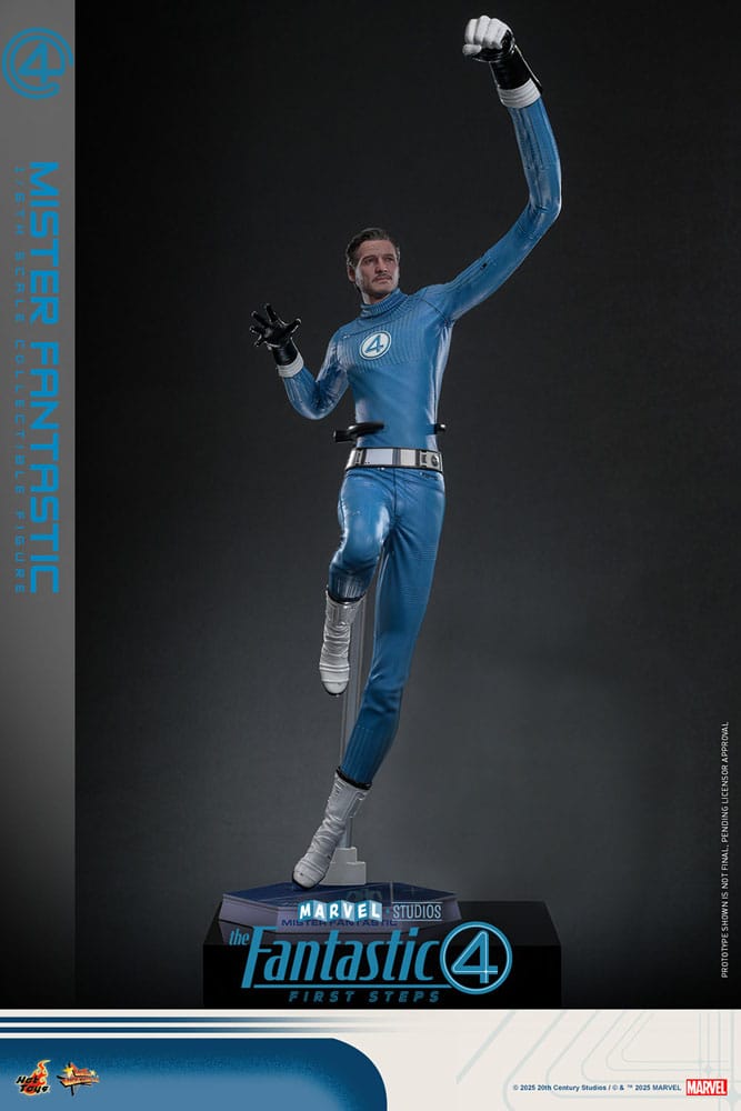 Los Cuatro Fantásticos: primeros pasos Figura Movie Masterpiece 1/6 Mister Fantastic 30 cm