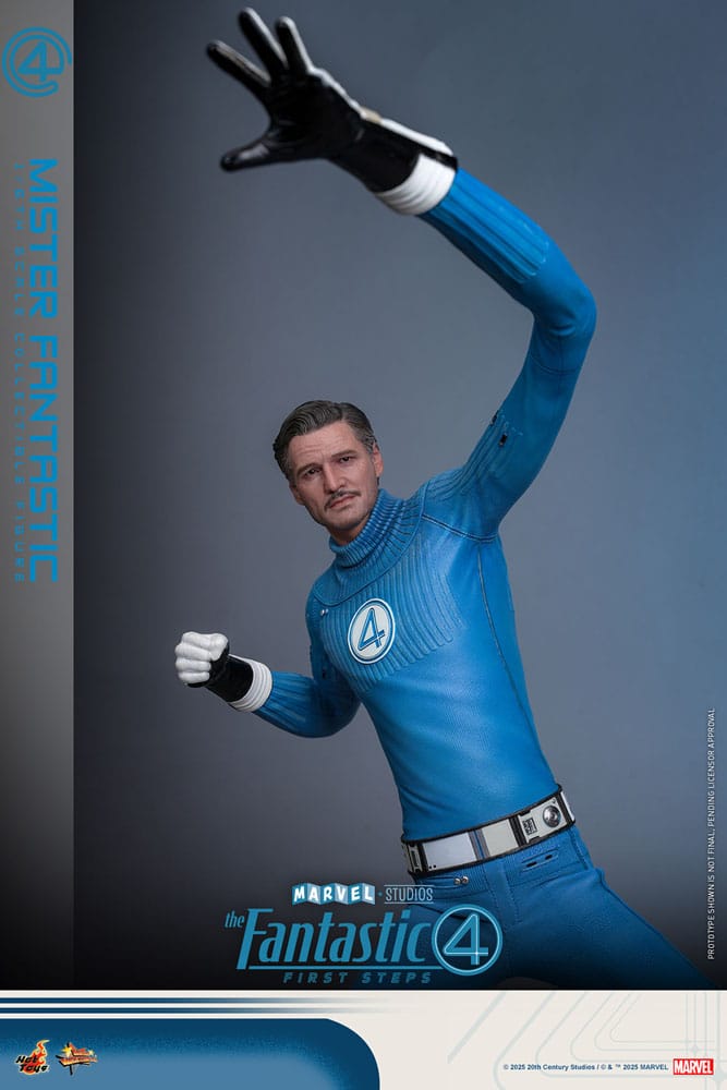 Los Cuatro Fantásticos: primeros pasos Figura Movie Masterpiece 1/6 Mister Fantastic 30 cm