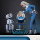 Los Cuatro Fantásticos: primeros pasos Pack de 2 Figuras Movie Masterpiece 1/6 Invisible Woman & H.E.R.B.I.E. 28 cm