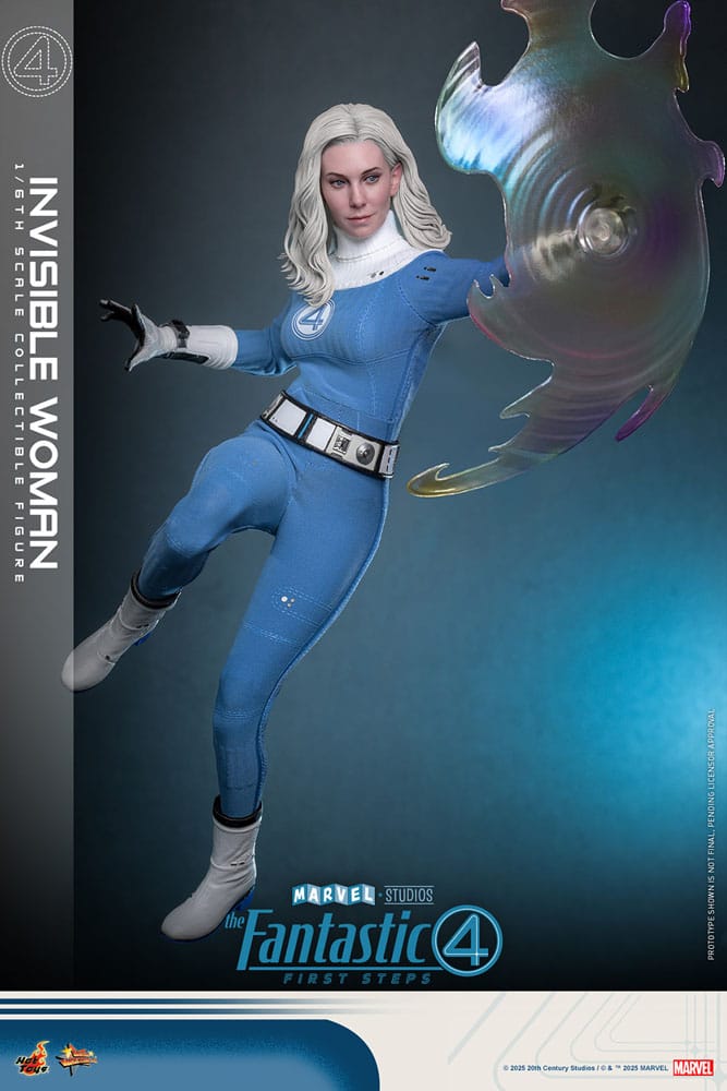 Los Cuatro Fantásticos: primeros pasos Figura Movie Masterpiece 1/6 Invisible Woman 28 cm