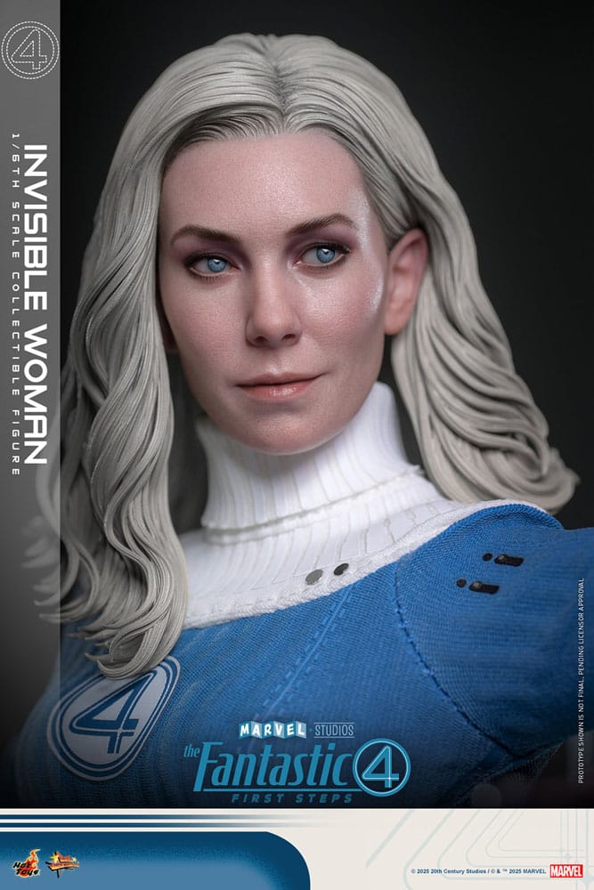 Los Cuatro Fantásticos: primeros pasos Figura Movie Masterpiece 1/6 Invisible Woman 28 cm