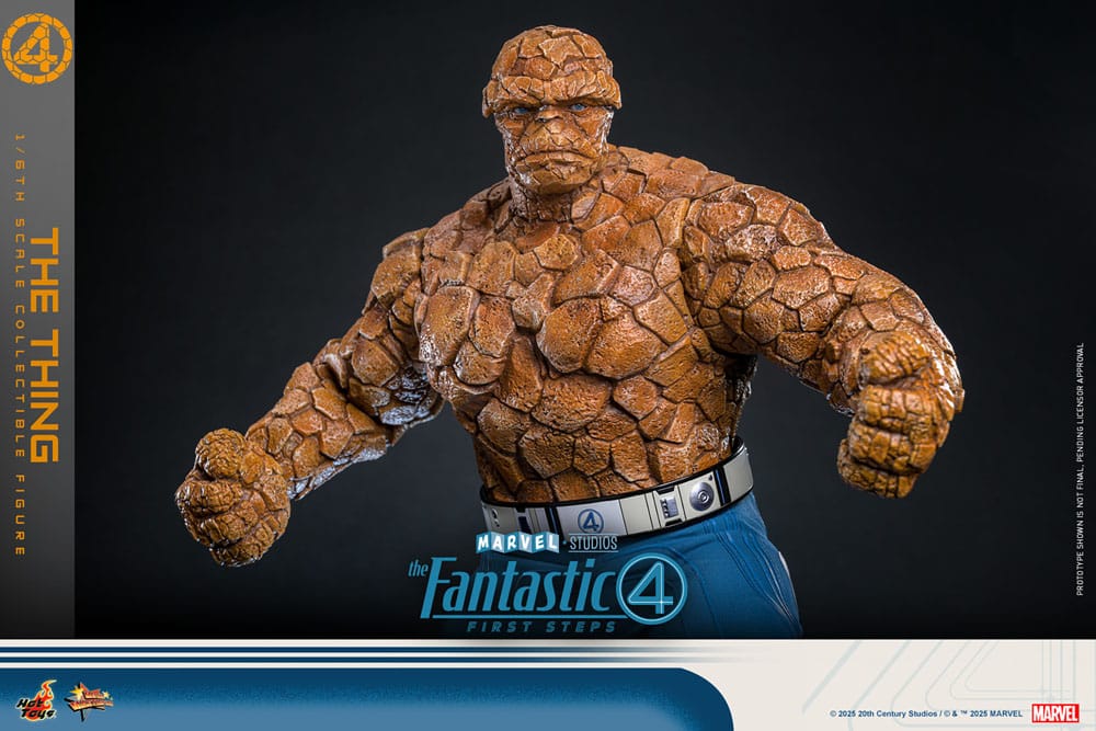 Los Cuatro Fantásticos: primeros pasos Figura Movie Masterpiece 1/6 The Thing 31 cm