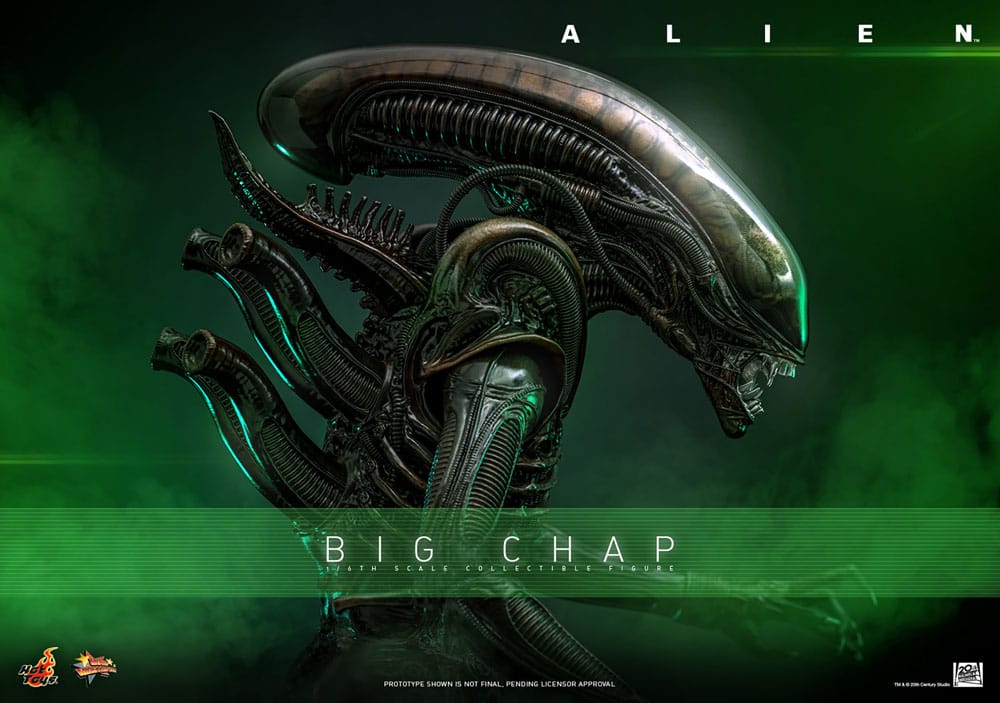 Alien Figura Movie Masterpiece 1/6 Big Chap 36 cm