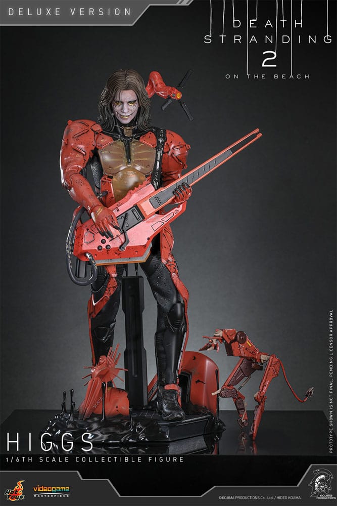 Death Stranding 2: On the Beach Figura Videogame Masterpiece 1/6 Higgs (Deluxe Version) 33 cm - Z POP Toys