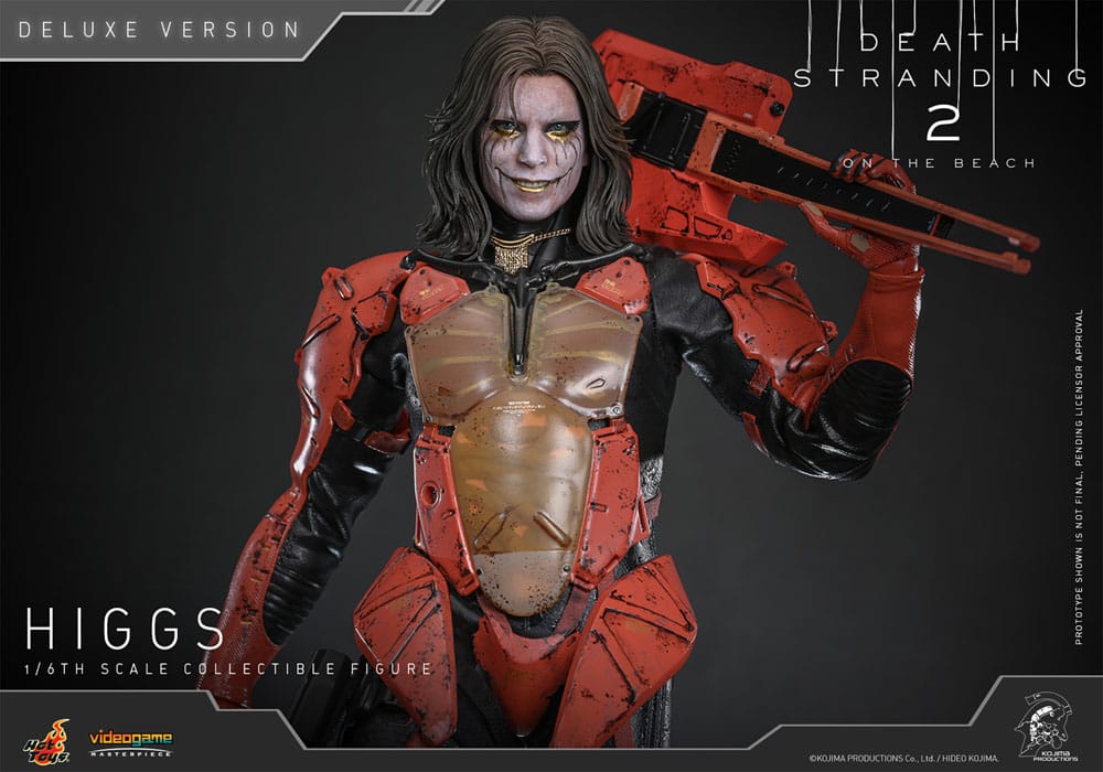 Death Stranding 2: On the Beach Figura Videogame Masterpiece 1/6 Higgs (Deluxe Version) 33 cm - Z POP Toys