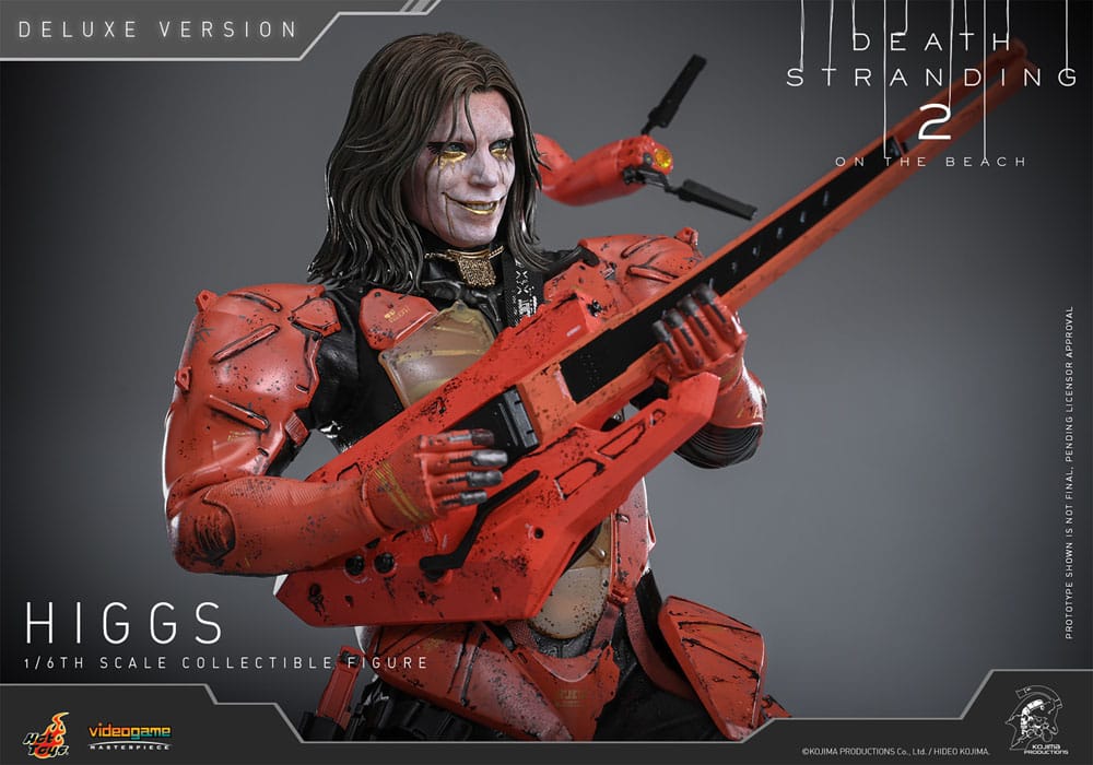 Death Stranding 2: On the Beach Figura Videogame Masterpiece 1/6 Higgs (Deluxe Version) 33 cm - Z POP Toys