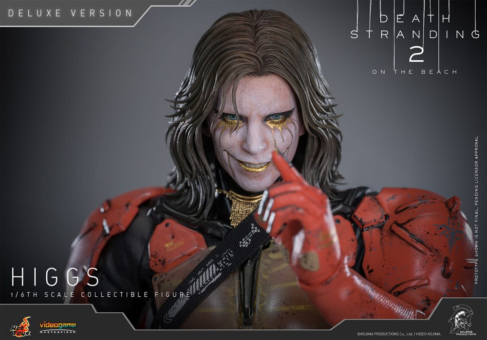 Death Stranding 2: On the Beach Figura Videogame Masterpiece 1/6 Higgs (Deluxe Version) 33 cm - Z POP Toys