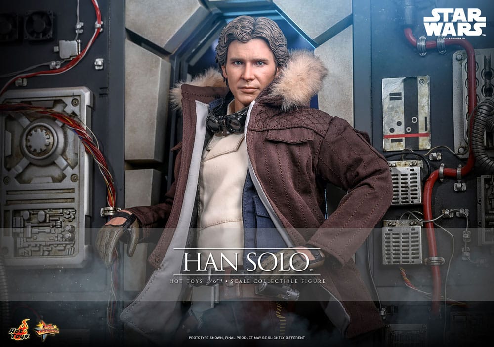 Star Wars Episode V Figura Movie Masterpiece 1/6 Han Solo 31 cm - Z POP Toys