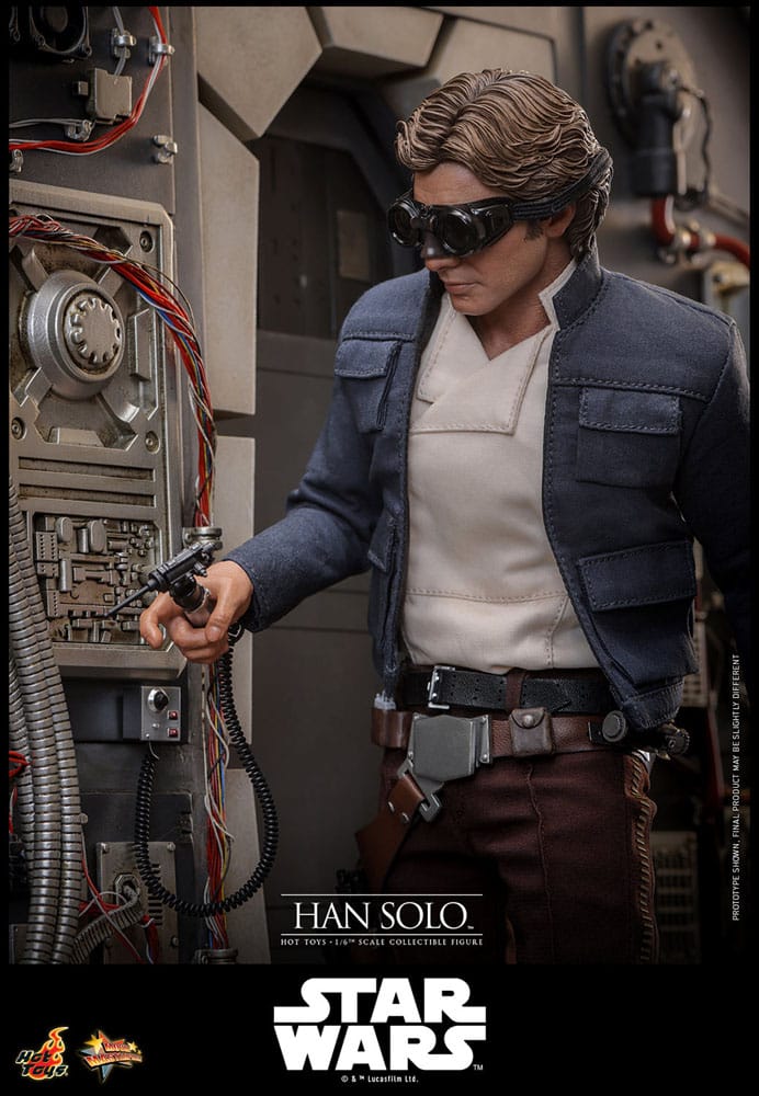 Star Wars Episode V Figura Movie Masterpiece 1/6 Han Solo 31 cm - Z POP Toys