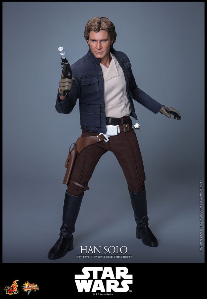 Star Wars Episode V Figura Movie Masterpiece 1/6 Han Solo 31 cm - Z POP Toys