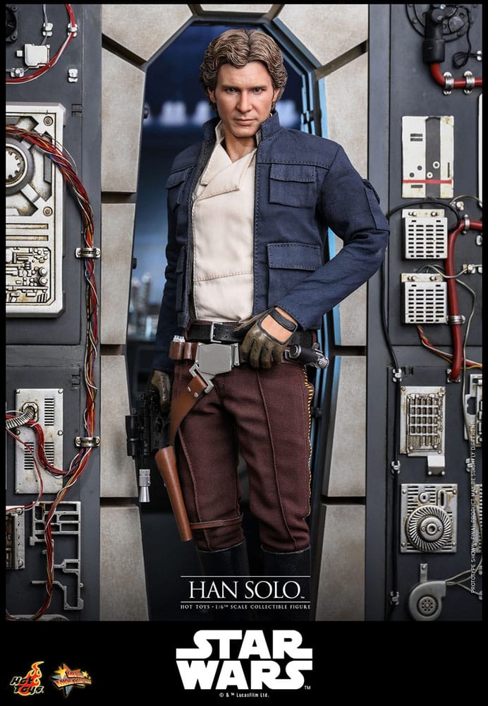 Star Wars Episode V Figura Movie Masterpiece 1/6 Han Solo 31 cm - Z POP Toys