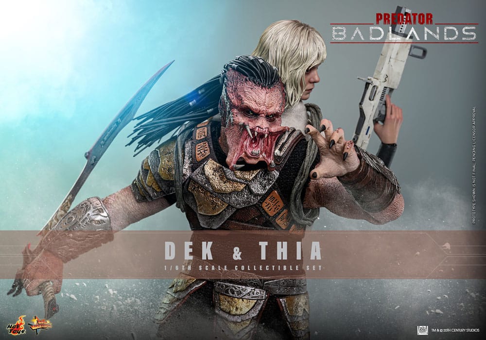 Predator: Badlands Figura Movie Masterpiece 1/6 Dek & Thia 30 cm - Z POP Toys