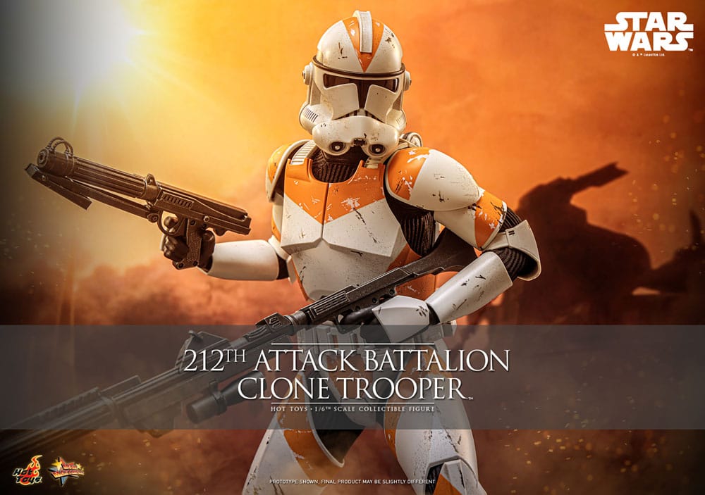 Star Wars: The Clone Wars Figura 1/6 212th Attack Battalion Clone Trooper 30 cm - Z POP Toys