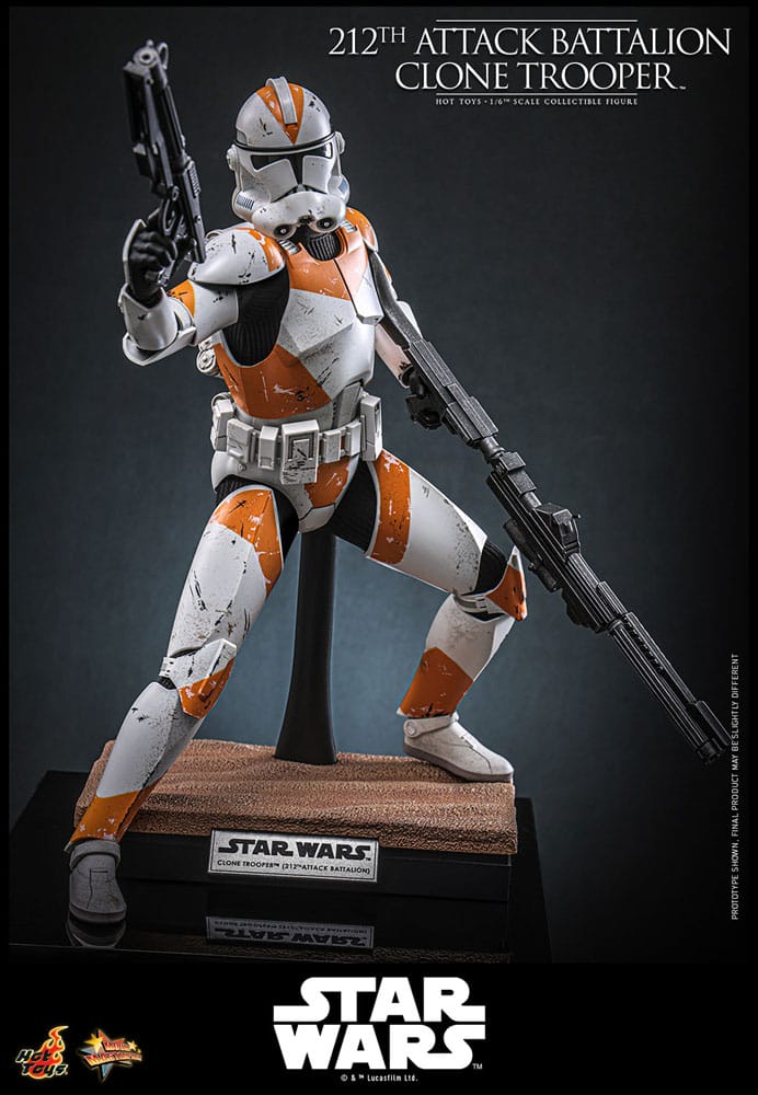 Star Wars: The Clone Wars Figura 1/6 212th Attack Battalion Clone Trooper 30 cm - Z POP Toys