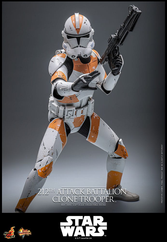 Star Wars: The Clone Wars Figura 1/6 212th Attack Battalion Clone Trooper 30 cm - Z POP Toys