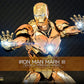 Iron Man Figura Movie Masterpiece Diecast 1/6 Iron Man Mark III (Golden & Copper Gold Version) Hot Toys Exclusive 33 cm