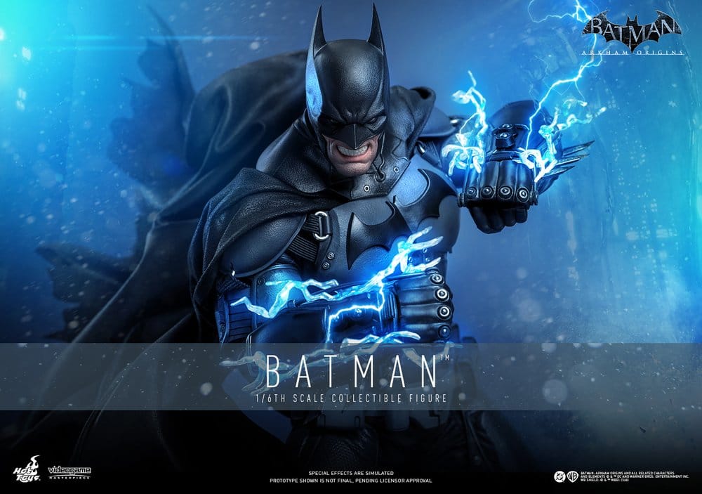 Batman Arkham Origins Figura Videogame Masterpiece 1/6 Batman 33 cm