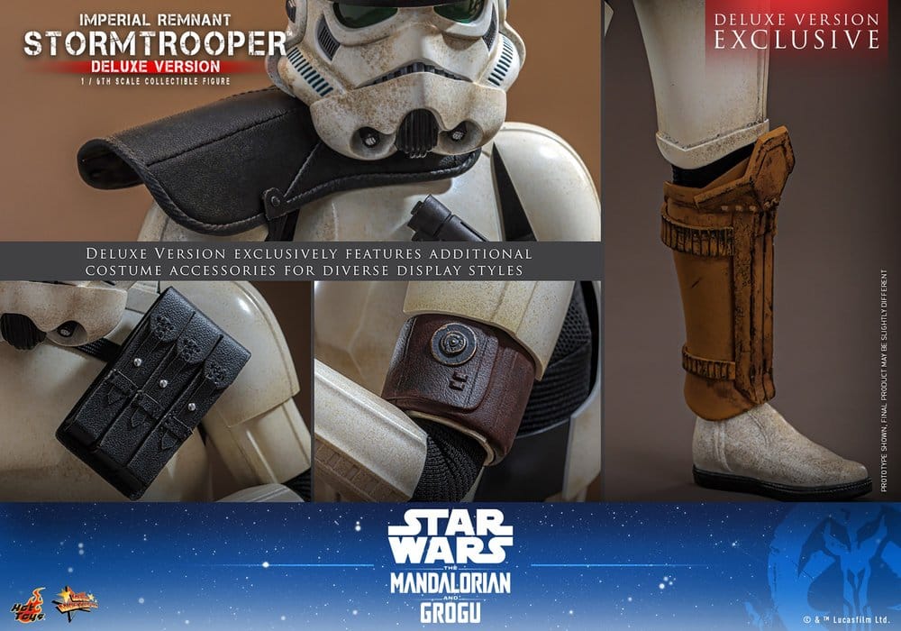 Star Wars: The Mandalorian & Grogu Movie Masterpiece Figura 1/6 Imperial Remnant Stormtrooper (Deluxe Version) 30 cm
