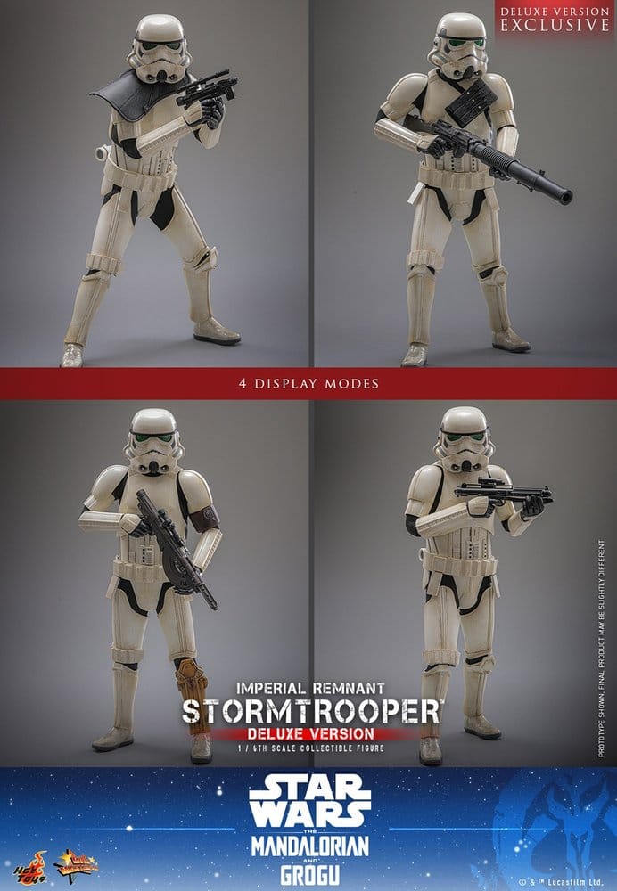 Star Wars: The Mandalorian & Grogu Movie Masterpiece Figura 1/6 Imperial Remnant Stormtrooper (Deluxe Version) 30 cm