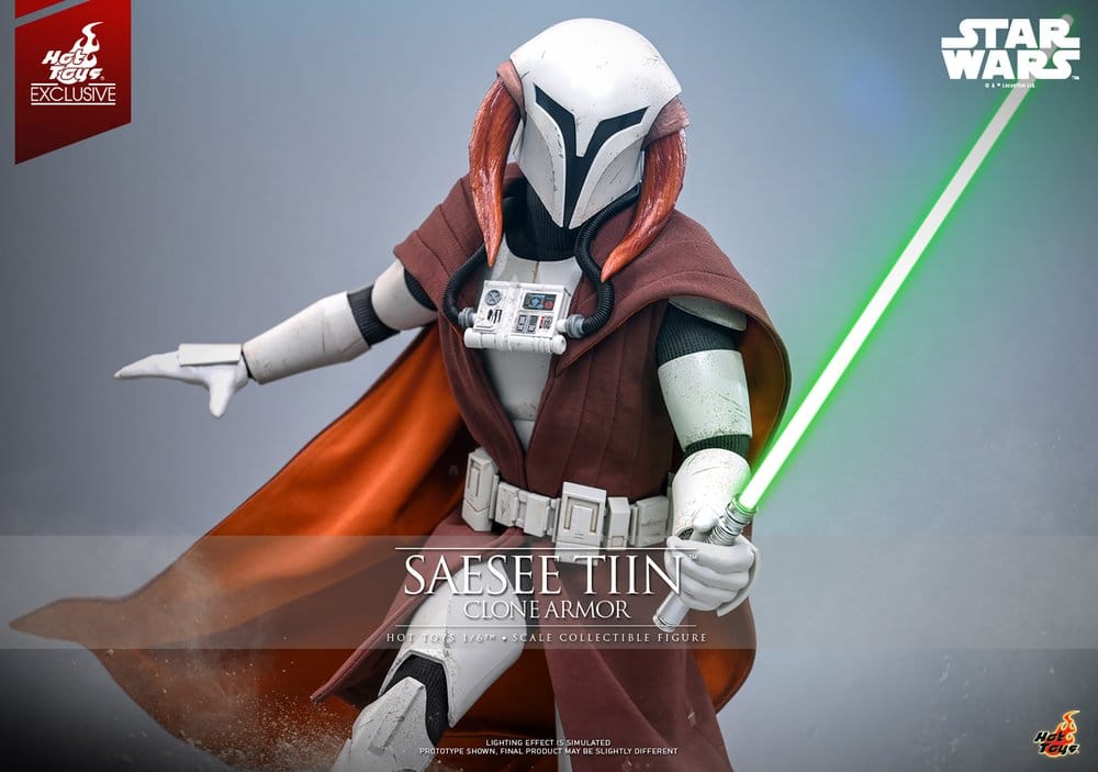 Star Wars: The Clone Wars Television Masterpiece Figura 1/6 Saesee Tiin (Clone Armor) (Hot Toys Exclusive) 32 cm