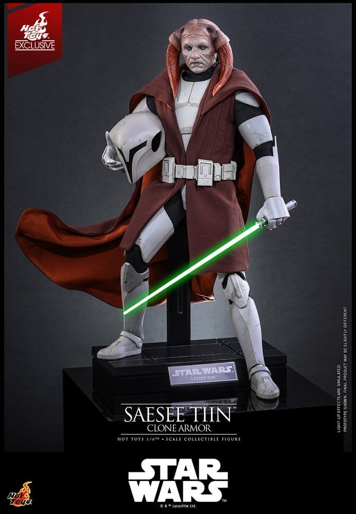 Star Wars: The Clone Wars Television Masterpiece Figura 1/6 Saesee Tiin (Clone Armor) (Hot Toys Exclusive) 32 cm