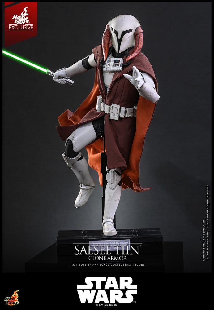 Star Wars: The Clone Wars Television Masterpiece Figura 1/6 Saesee Tiin (Clone Armor) (Hot Toys Exclusive) 32 cm