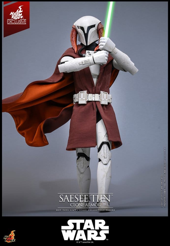 Star Wars: The Clone Wars Television Masterpiece Figura 1/6 Saesee Tiin (Clone Armor) (Hot Toys Exclusive) 32 cm