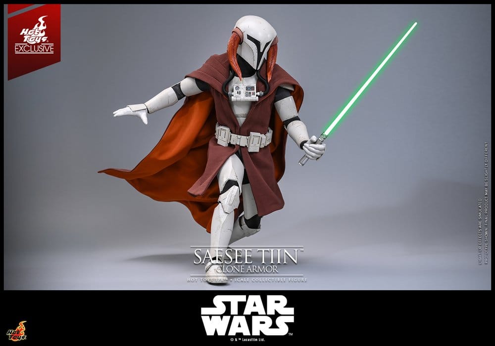 Star Wars: The Clone Wars Television Masterpiece Figura 1/6 Saesee Tiin (Clone Armor) (Hot Toys Exclusive) 32 cm